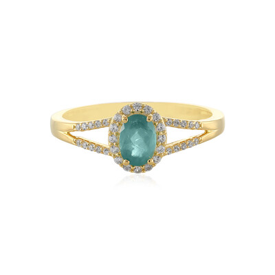 Grandidierite Silver Ring