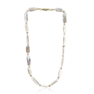 Keshi pearl Silver Necklace (TPC)