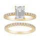White Topaz Silver Ring