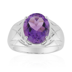 Amethyst Silver Ring (Pallanova)