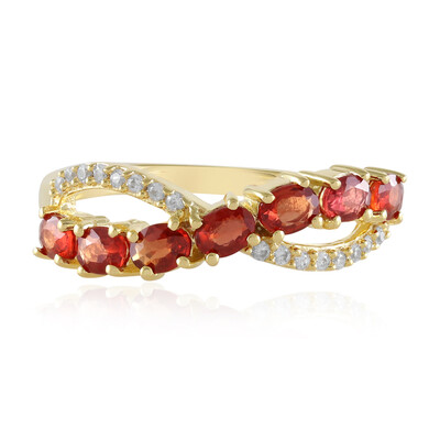 Tanzanian Ruby Silver Ring