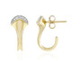 9K I2 (H) Diamond Gold Earrings