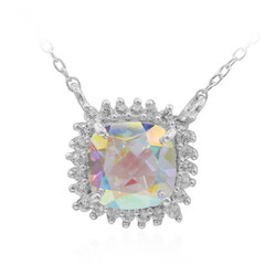 Moonlight Topaz Silver Necklace