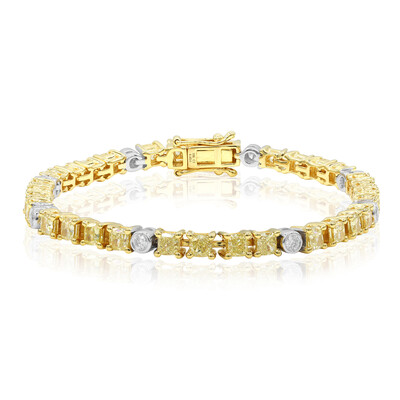 18K SI2 Yellow Diamond Gold Bracelet (CIRARI)