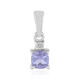 Tanzanite Silver Pendant