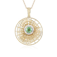 9K Kenya Tsavorite Gold Necklace (Ornaments by de Melo)