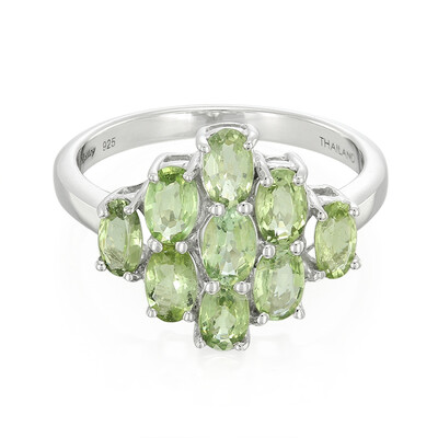 Paraiba Tourmaline Silver Ring
