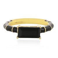 Black Onyx Silver Ring