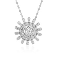 14K Flawless (F) Diamond Gold Necklace (LUCENT DIAMONDS)