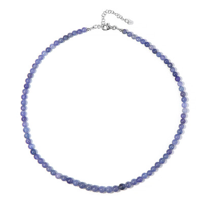 Tanzanite Silver Necklace