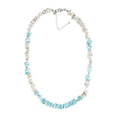 Larimar Silver Necklace