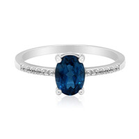 London Blue Topaz Silver Ring