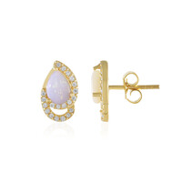 Australian Opal Silver Earrings
