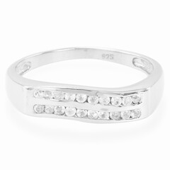 Zircon Silver Ring