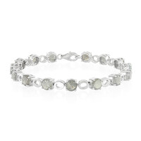 Romanian Spectrolite Silver Bracelet