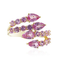 14K Pink Sapphire Gold Ring (CIRARI)