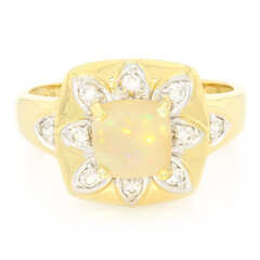 Javanese Opal Silver Ring