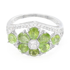 Paraiba Tourmaline Silver Ring