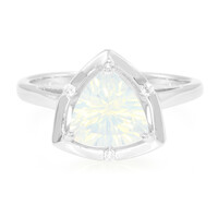 Blue Moon Quartz Silver Ring