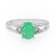 Bahia Emerald Silver Ring