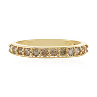 9K I1 Brown Diamond Gold Ring