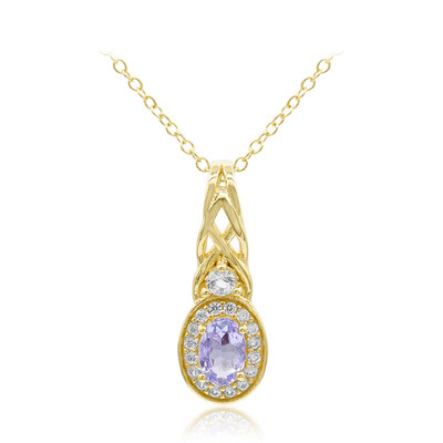 Tanzanite Silver Necklace