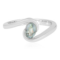 Mountain Lake Quartz Silver Ring