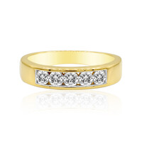 18K IF (D) Diamond Gold Ring