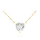 White Topaz Silver Necklace