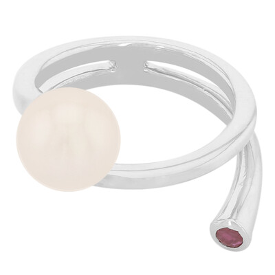 Akoya Pearl Silver Ring (MONOSONO COLLECTION)