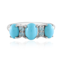 Sleeping Beauty Turquoise Silver Ring (Faszination Türkis)