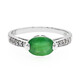 Bahia Emerald Silver Ring