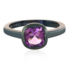 Amethyst Silver Ring