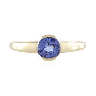 9K AAA Tanzanite Gold Ring