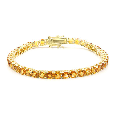 Madeira Citrine Silver Bracelet