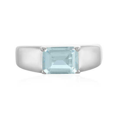 Sky Blue Topaz Silver Ring