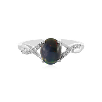 Mezezo Opal Silver Ring