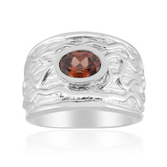 Pink Zircon Silver Ring