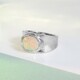 Welo Opal Silver Ring