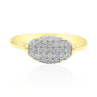 9K SI2 (G) Diamond Gold Ring