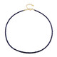 Madagascar Blue Sapphire Silver Necklace