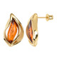 Cognac Baltic Amber Silver Earrings (dagen)