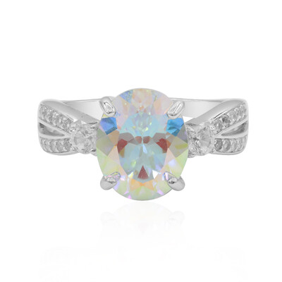Moonlight Topaz Silver Ring