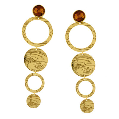 Baltic Amber Silver Earrings (dagen)