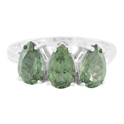Russian Apatite Silver Ring