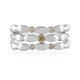 9K SI2 Champagne Diamond Gold Ring