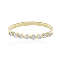 9K Flawless (F) Diamond Gold Ring (LUCENT DIAMONDS)