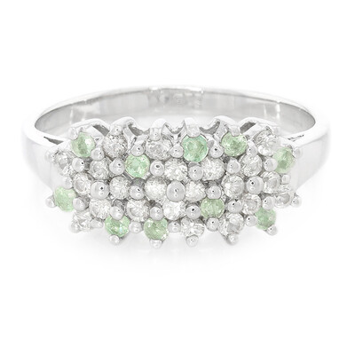 Paraiba Tourmaline Silver Ring