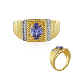 Tanzanite Silver Ring