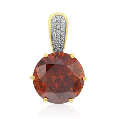 18K Spanish Sphalerite Gold Pendant (AMAYANI)